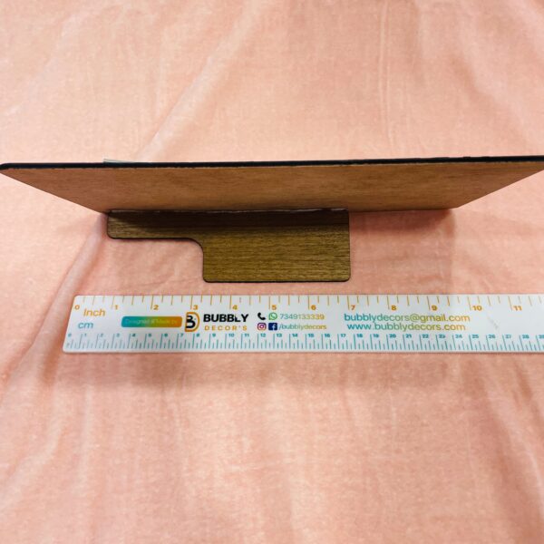 visiting cards holder wood - Bubbly Decors