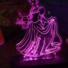 Light glow stand Cinderella - Bubbly Decors