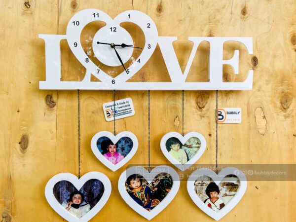 IMG_9722 Love clock - Bubbly Decors