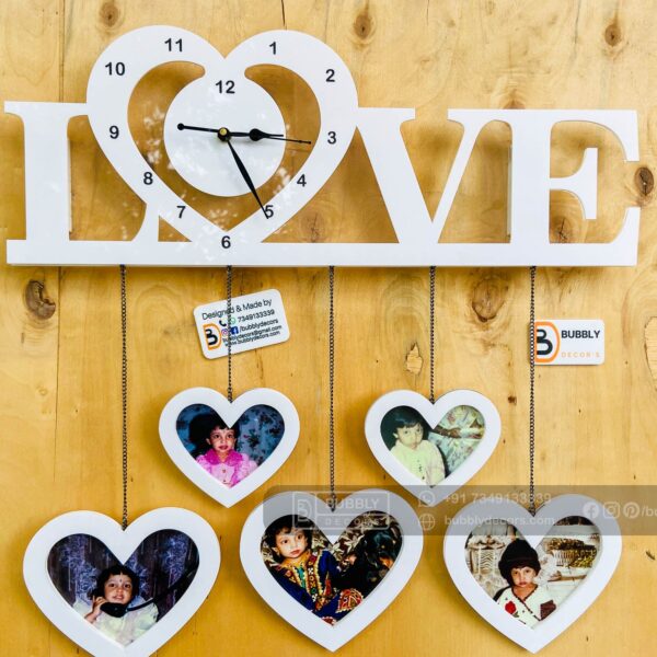 Love clock - Bubbly Decors