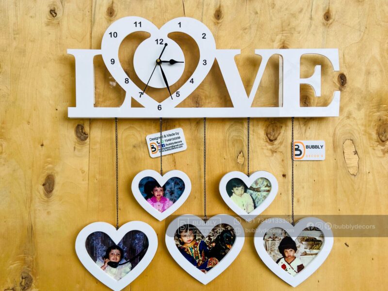 Love clock - Bubbly Decors