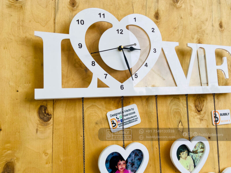 Love clock - Bubbly Decors