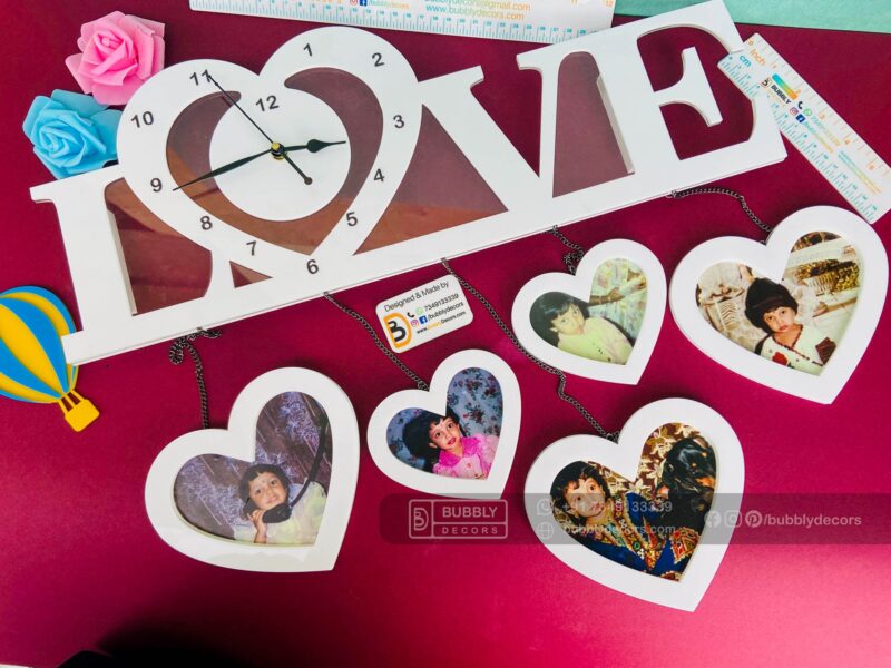 Love clock - Bubbly Decors