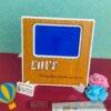 Wood desk quote frame - Bubbly Decors