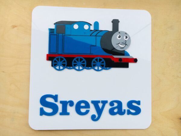 Name Board with symbol - Bubbly Decors