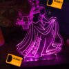 Light glow stand Cinderella - Bubbly Decors
