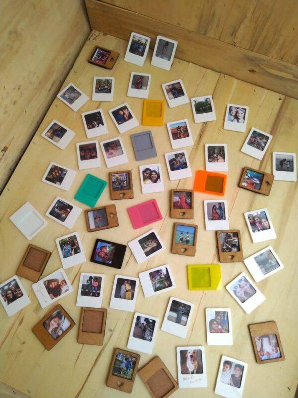 portrait photo fridge magnets - Bubbly Decors