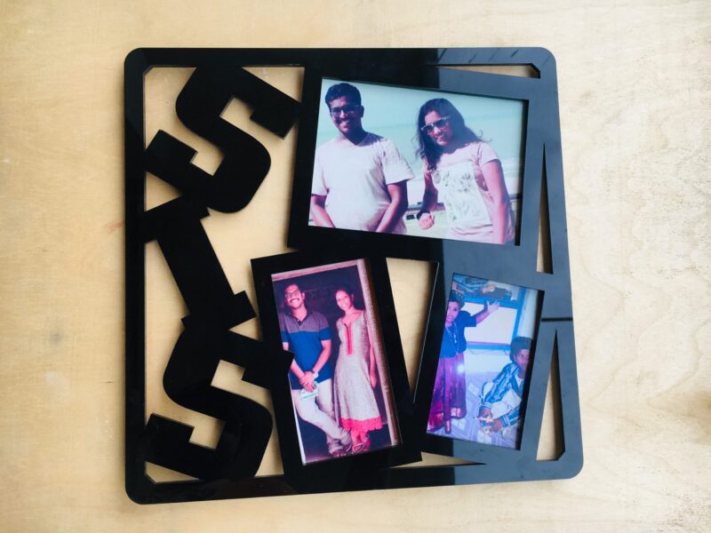 Frame for sister - Bubbly Decors