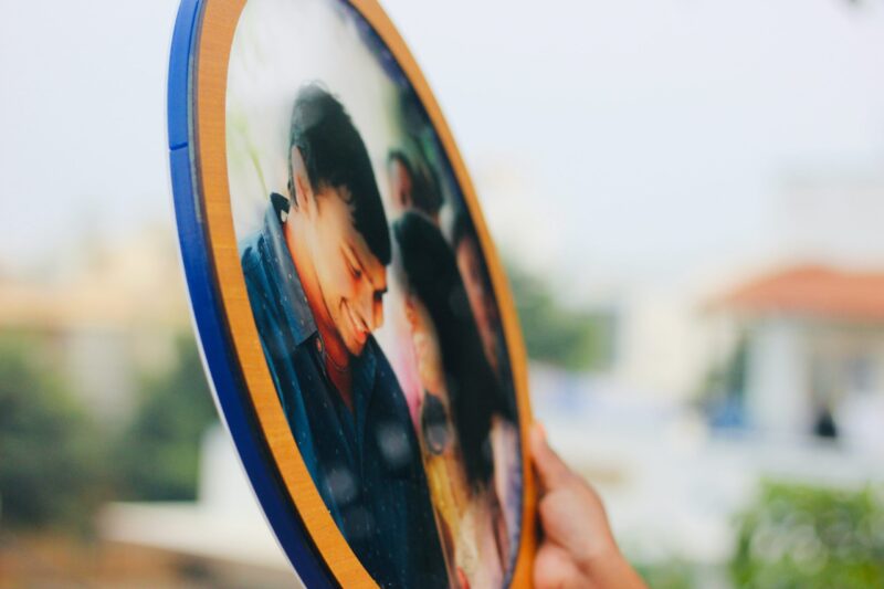 Round big depth frame - Bubbly Decors