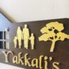Name board 4 steps - Bubbly Decors