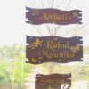 Name Board 3 steps - Bubbly Decors