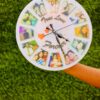 Wall clock 12 photos - Bubbly Decors