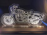 Night lamp Royal enfield - Bubbly Decors