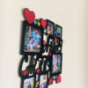 Photo frame with names - Bubbly Decors