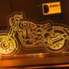 Night lamp Royal enfield - Bubbly Decors