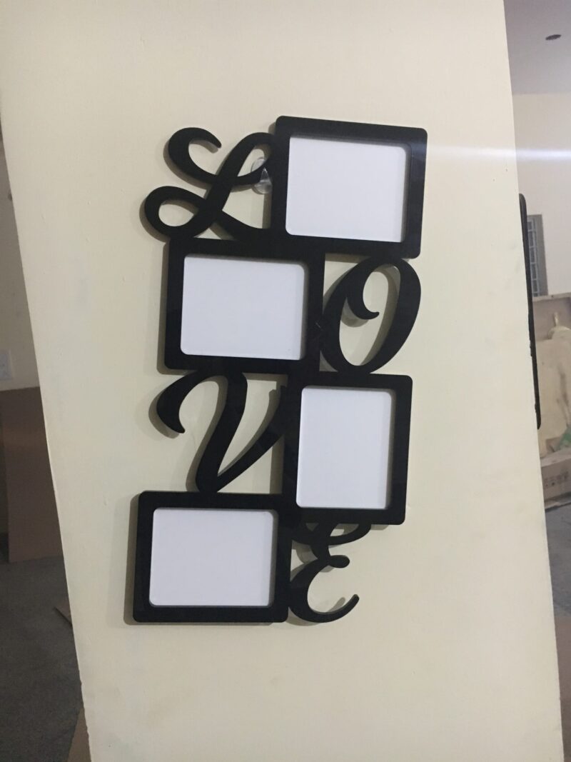 Love photo frame - Bubbly Decors