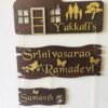 Name board 4 steps - Bubbly Decors