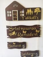 Name board 4 steps - Bubbly Decors