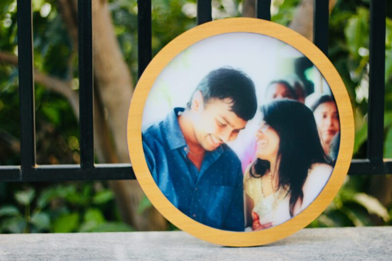Round big depth frame - Bubbly Decors