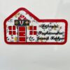 Name Board Wood and pattern print - Bubbly Decors