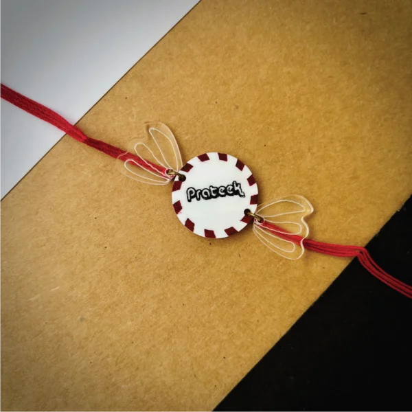 Chocolate name rakhi