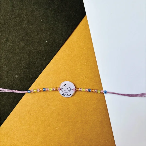Baby whale rakhi