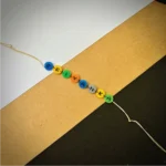 Alphabet buttons rakhi