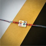 Pulling sisters hair rakhi