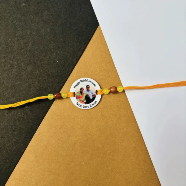 Photo rakhi with names