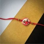Photo rakhi - red
