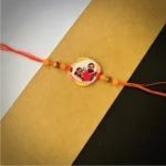 Photo rakhi - orange