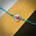Photo rakhi - blue