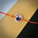Photo names rakhi - red