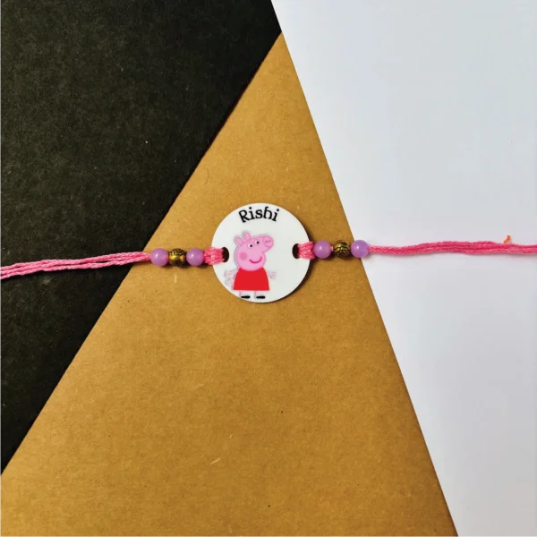 Peppa pig rakhi