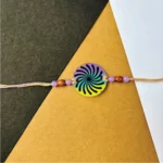 Mandala painted rakhi