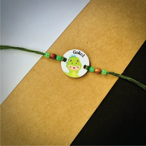 Cute monstar baby dinaser name rakhi