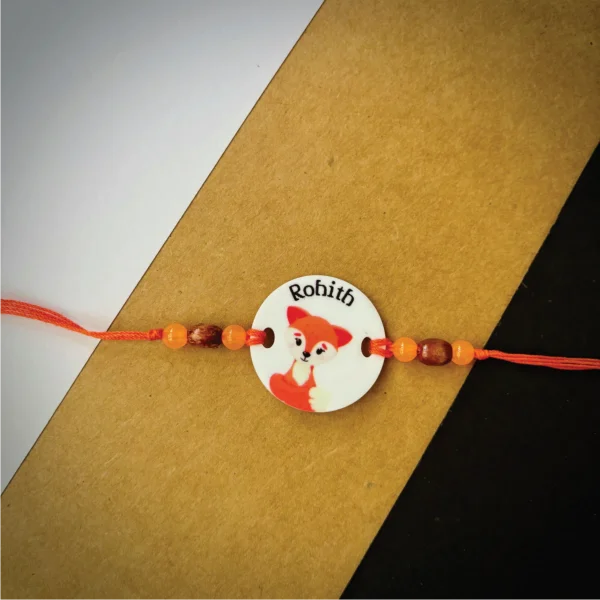 Cute fox name rakhi