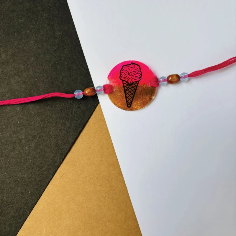 Cone ice cream rakhi
